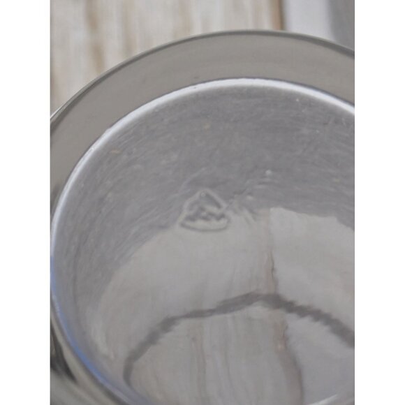 Set 4 Federal Soda Fountain Glass Silver Basket Weave Holder Handle Removable - Picture 4 of 5